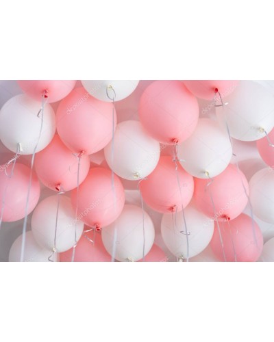 Воздушные шары под потолок "Для девочки"