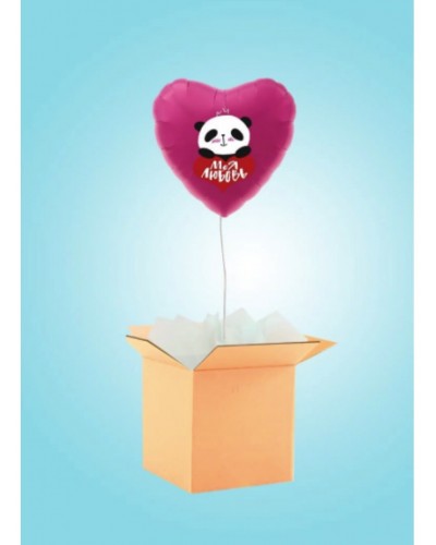 Коробка с шаром "Панда"