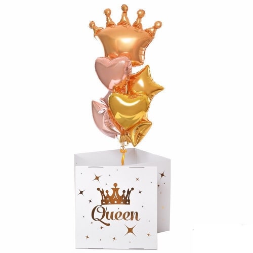 Коробка с шарами "Queen"