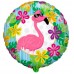 Фольгированный шар "Розовый фламинго"