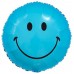 Фольгированный шар "Голубой смайл"