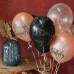 Воздушные шарики  ассорти "С днем рождения Rose Gold"