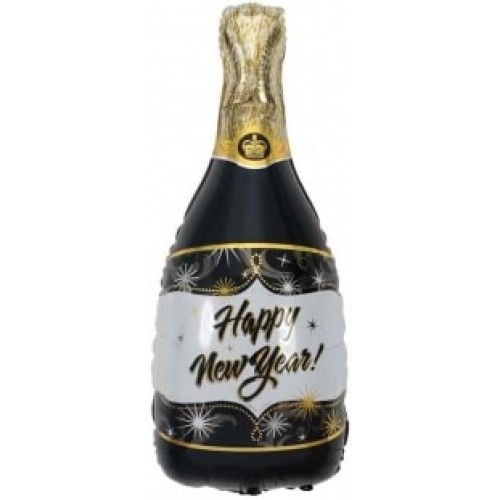 Бутылка шампанского "Happy New Year" 102 см
