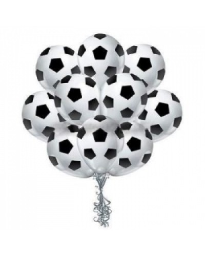 Облако шаров футбольный мяч