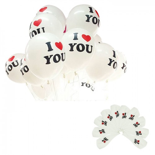 Воздушные шары "I love you"